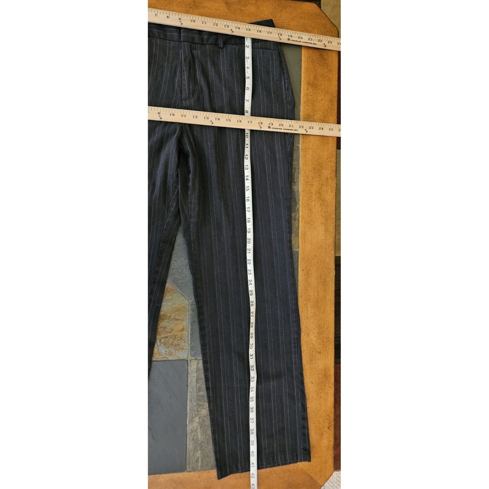 Dockers Womens Sz 14 Pin Striped Dress Pants Work Career Preppy - Picture 9 of 13